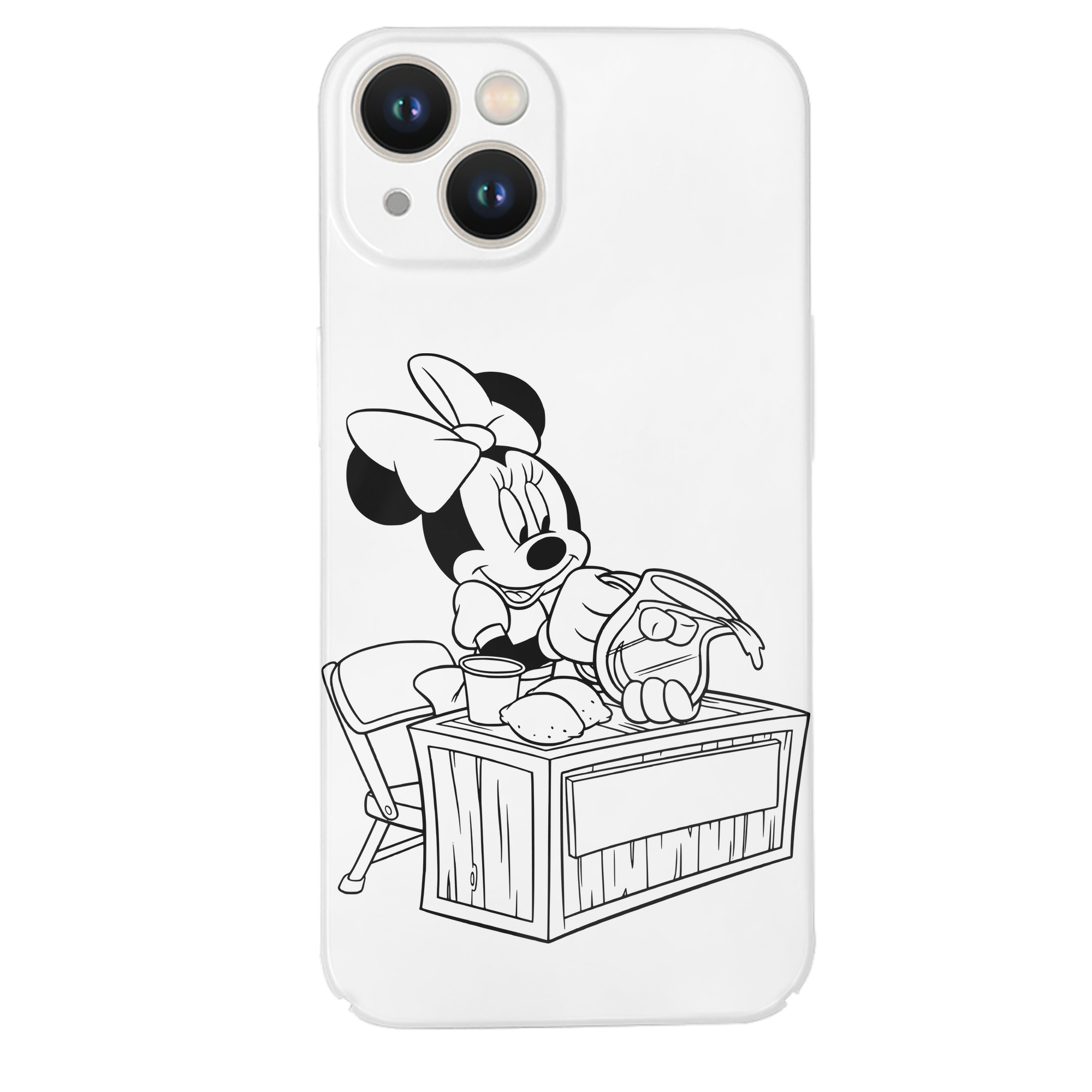 （画像用） ミッキーマウス Mickey Mouse 【iPhone 14シリーズ対応】ハードケース